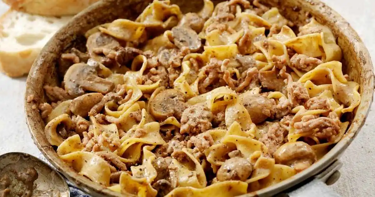 Easy hamburger helper beef stroganoff for dinner in 2024