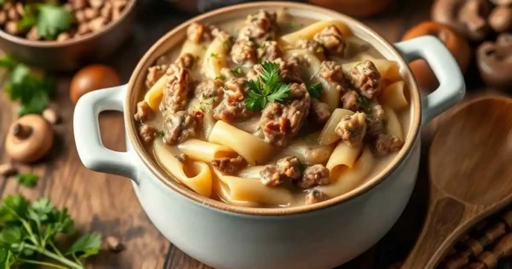 Easy Hamburger Helper Beef Stroganoff for Dinner 2 Hamburger-Helper-Beef-Stroganoff_2