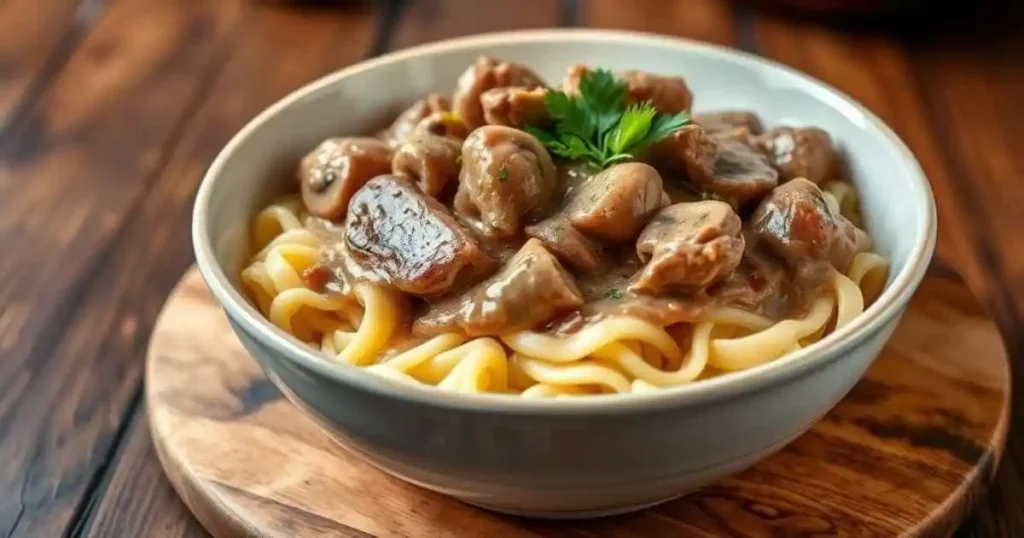Easy Hamburger Helper Beef Stroganoff for Dinner 4 Hamburger-Helper-Beef-Stroganoff_4