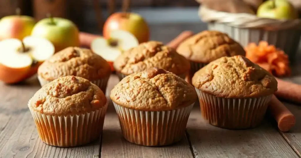 Apple-Carrot-Muffins
