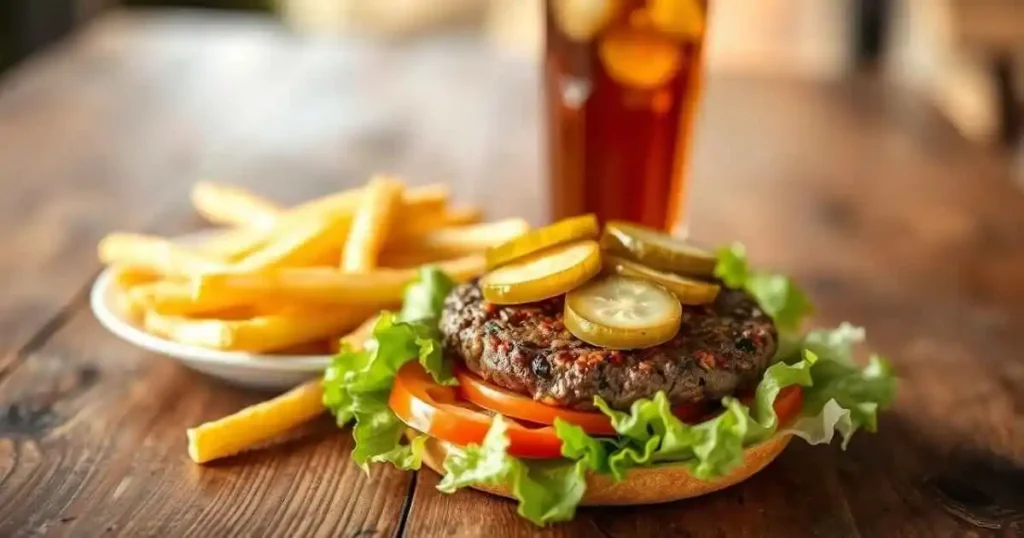 Burger-Salad