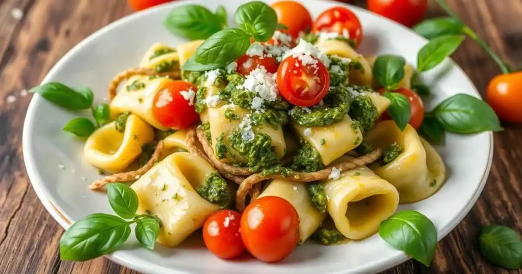 Pesto-Pasta-Tortellini