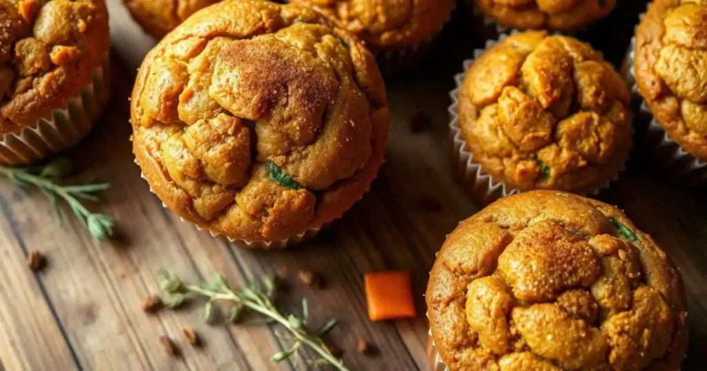 Zucchini-Carrot-Muffins