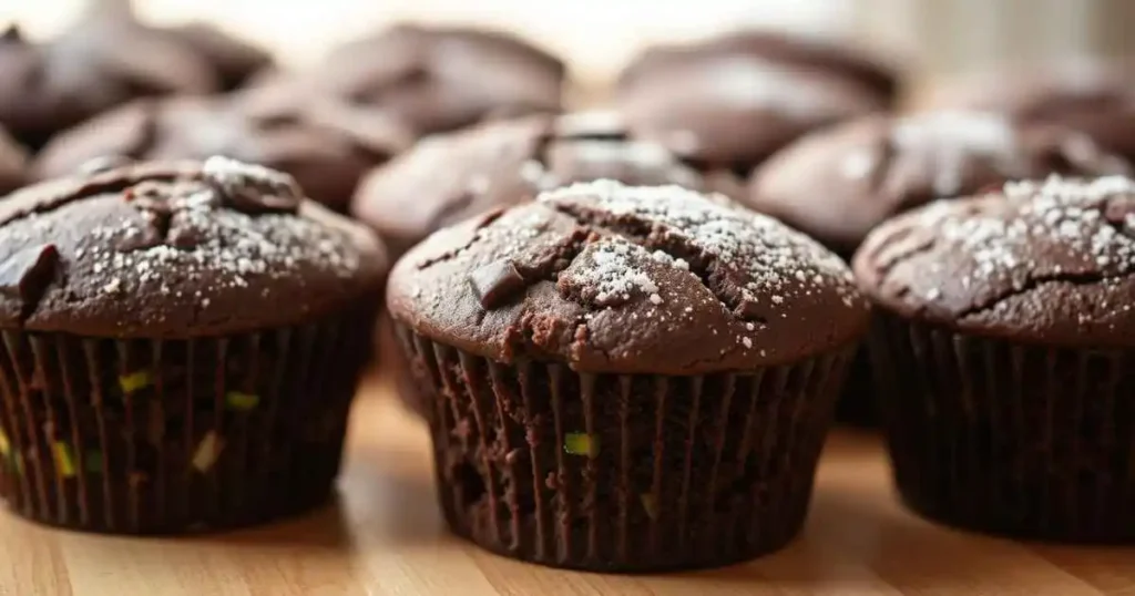 Zucchini-Chocolate-Muffins