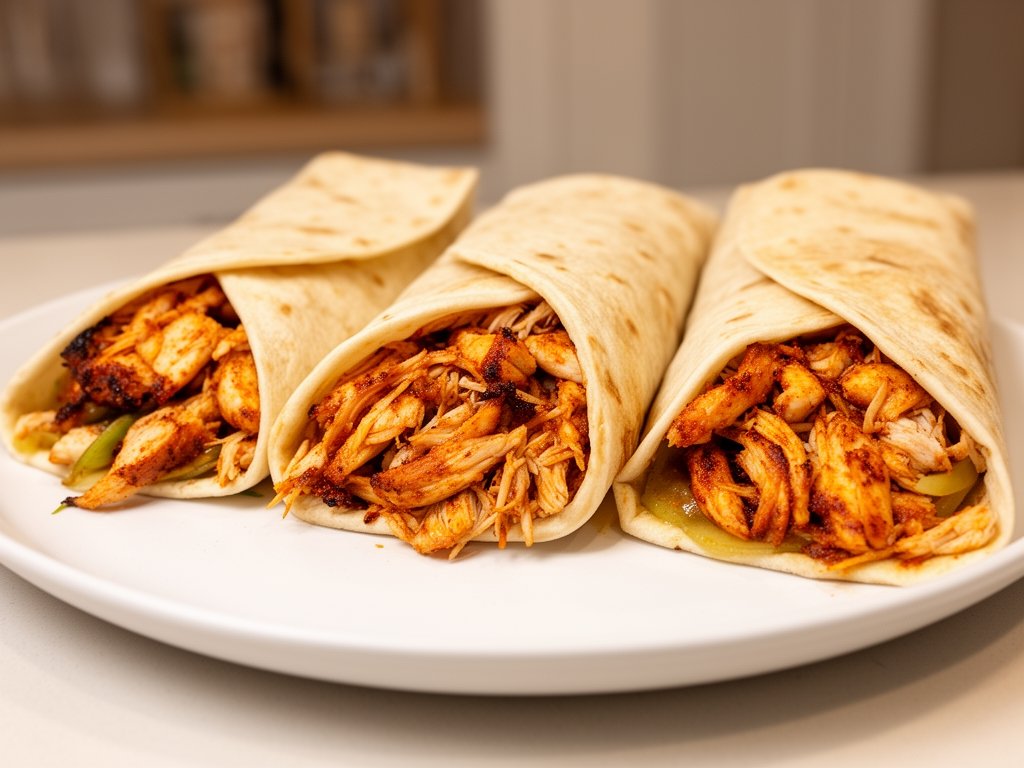 chicken wrap variations