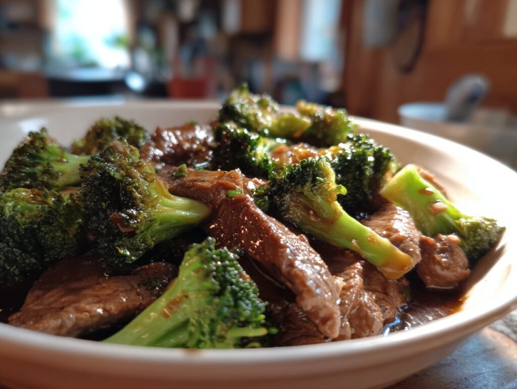 Better Than Takeout Beef Broccoli