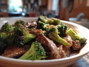 Better Than Takeout Beef Broccoli