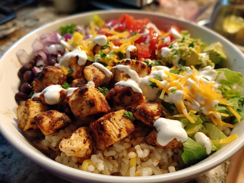 Chicken Burrito Bowl