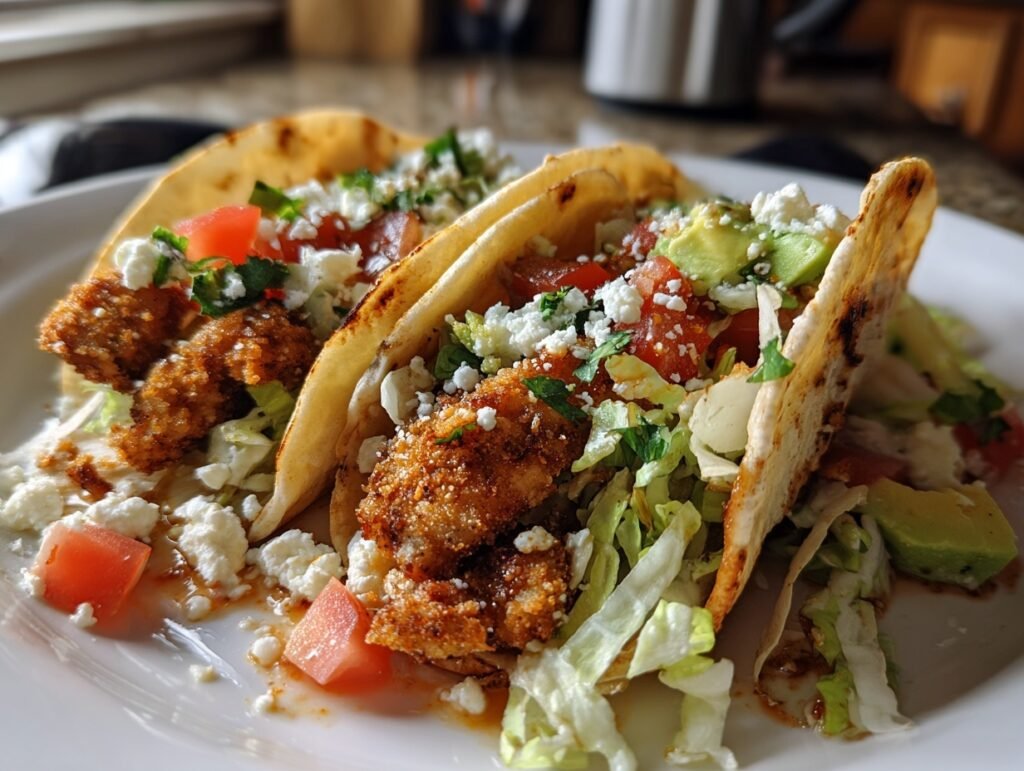 Crispy Chicken Tacos