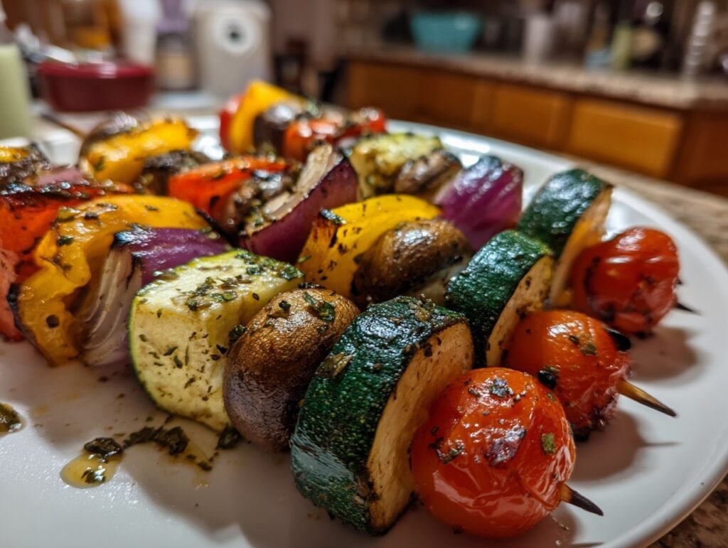 Grilled Veggie Kabobs