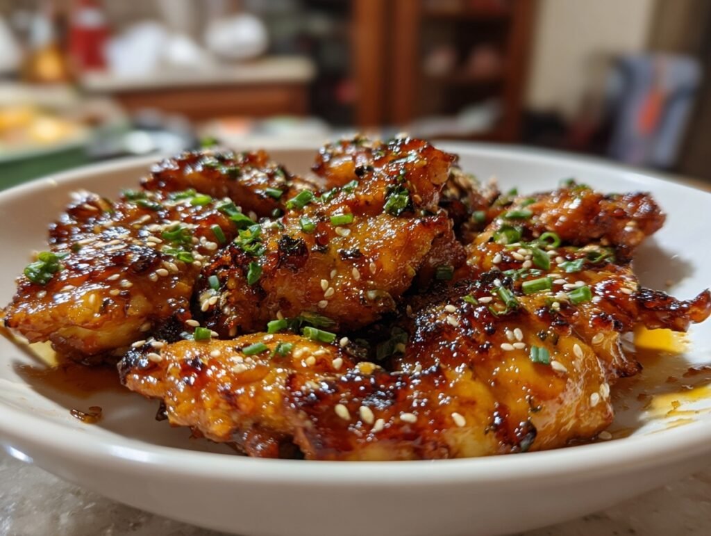 Honey Garlic Chicken Thighs