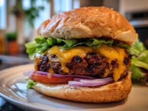 Memorial Day Beef Burger