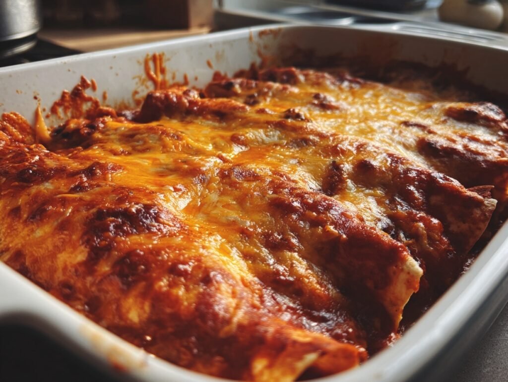 Chicken Enchiladas Without Canned Sauce