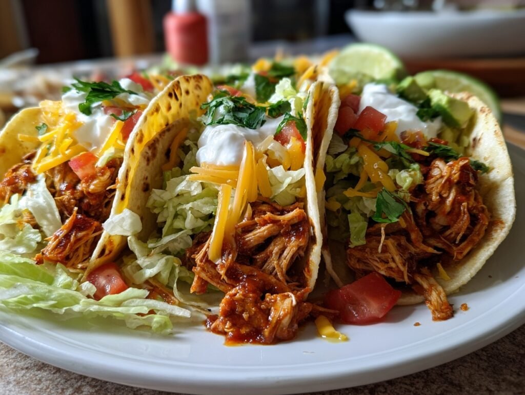 chicken taco bar