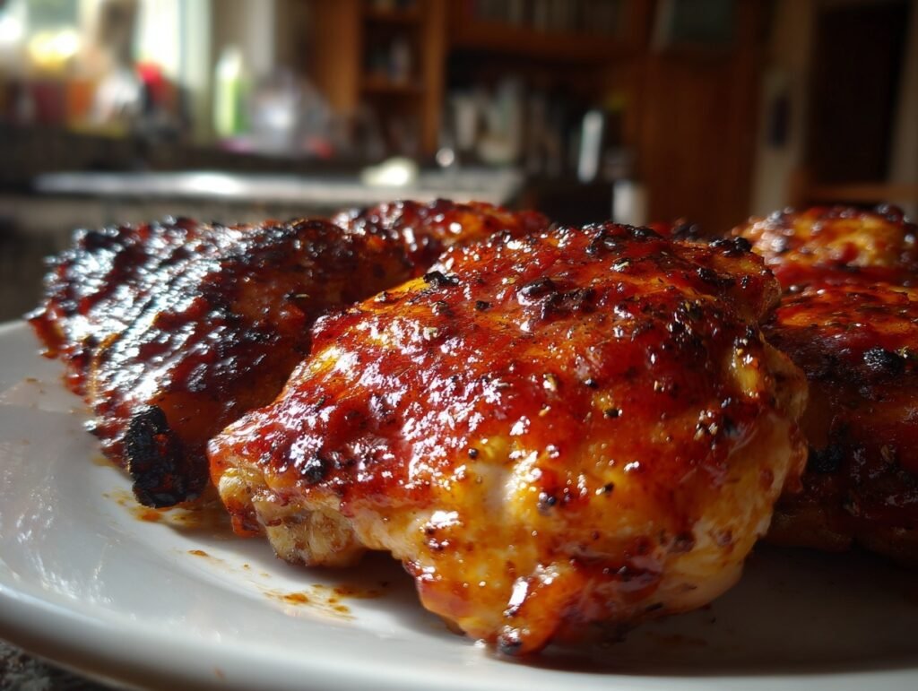 BBQ Chicken Thighs