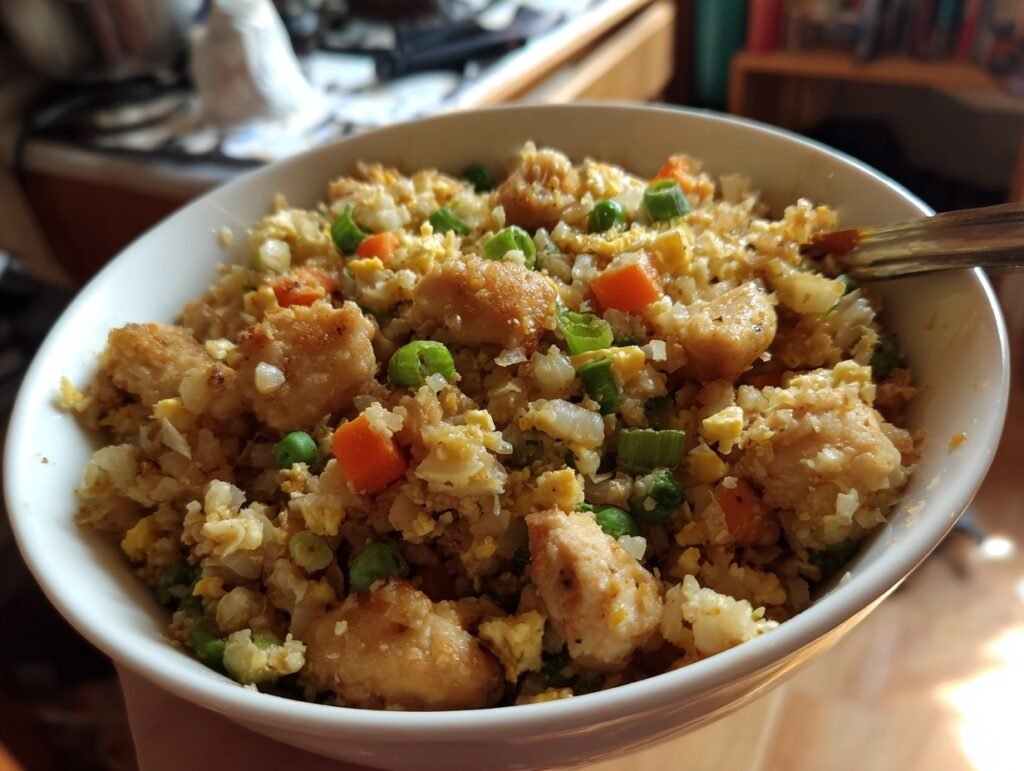 Chicken Cauliflower Fried Rice