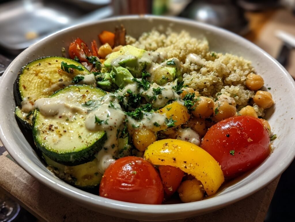 Chickpea Buddha Bowl Meal Prep