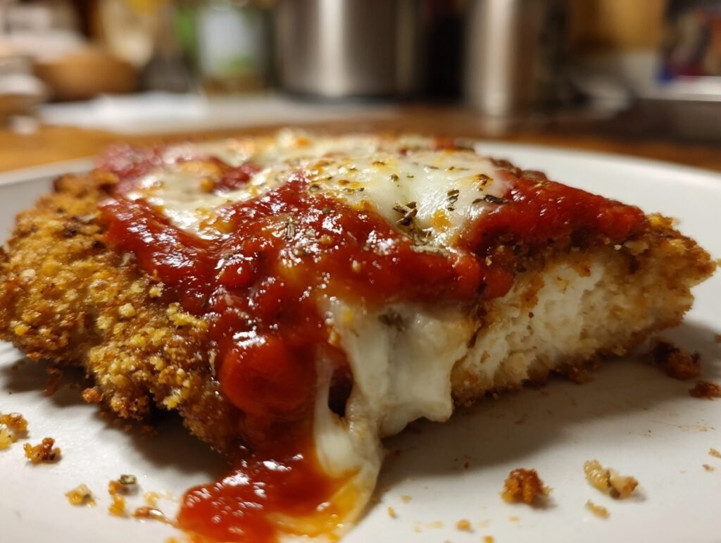 Crispy One Pan Chicken Parmesan