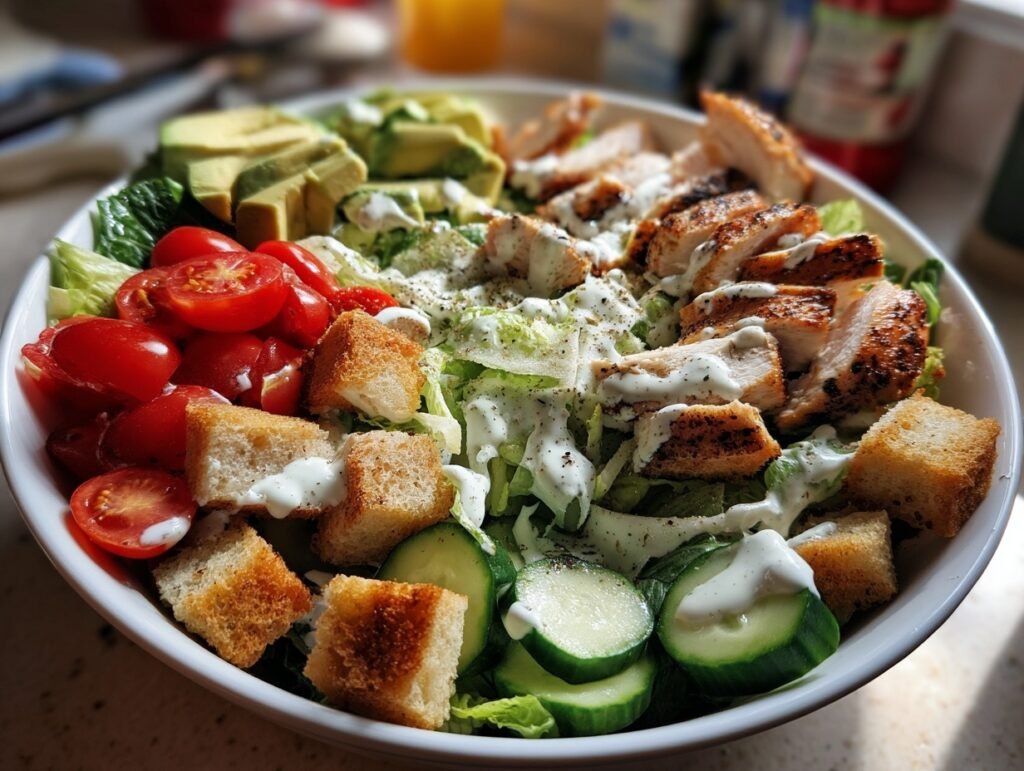 Grilled Chicken Caesar Salad