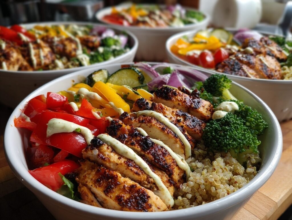 Grilled Chicken Strips Meal Prep