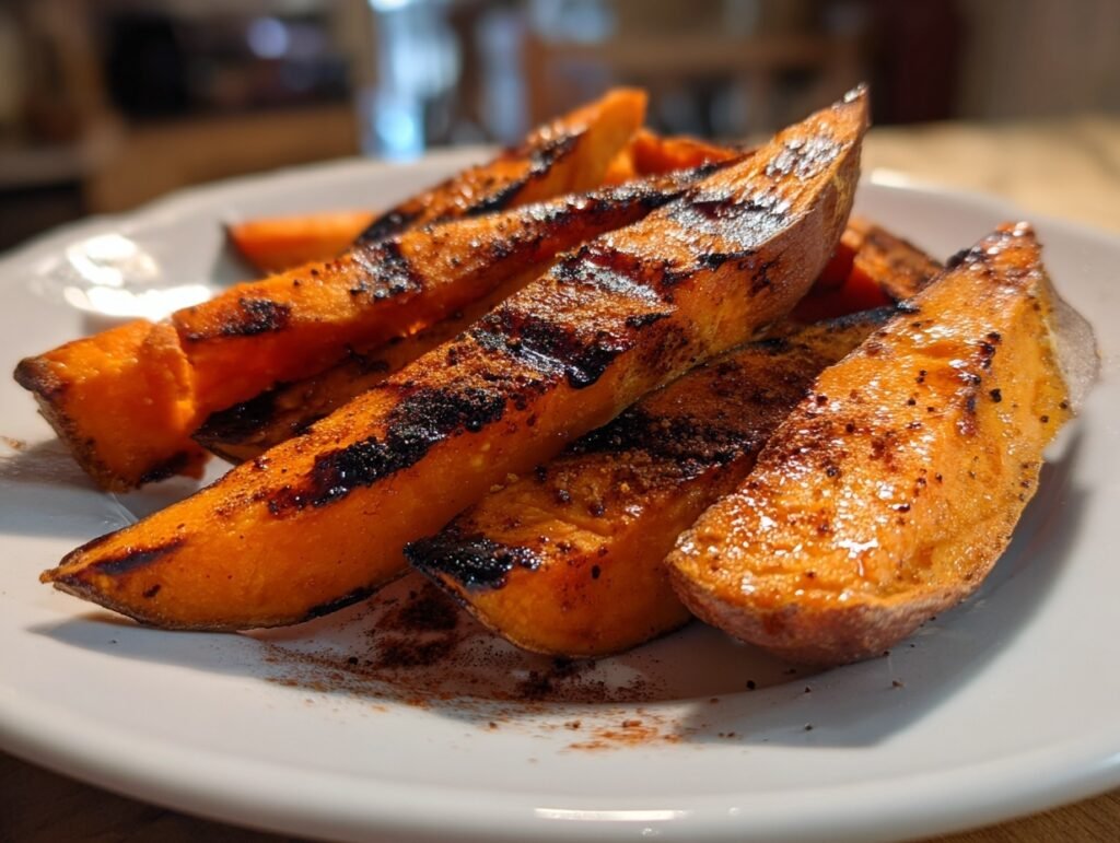 Grilled Sweet Potatoes