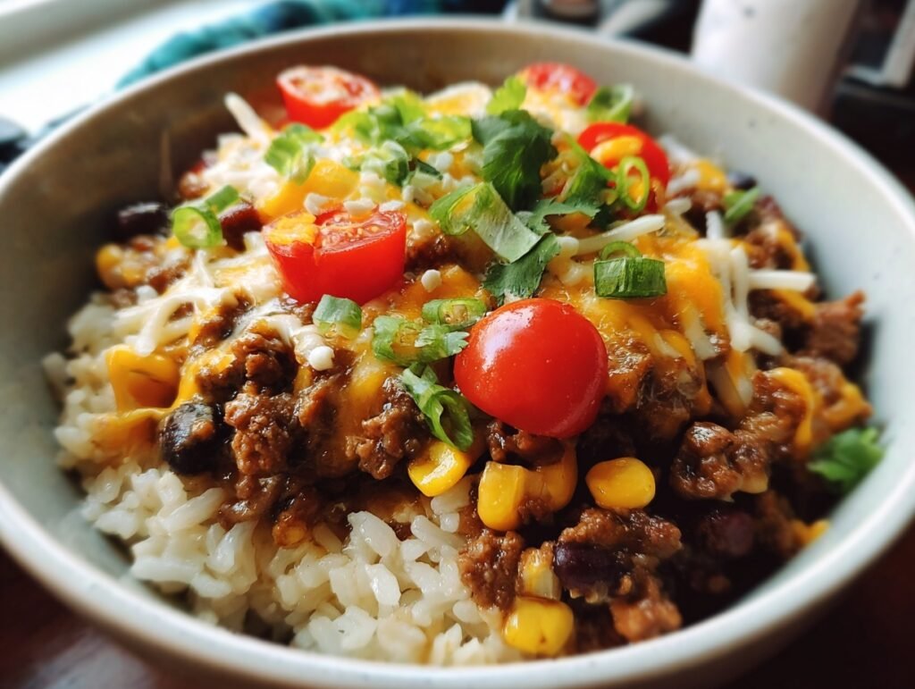 High-Protein Taco Bowl