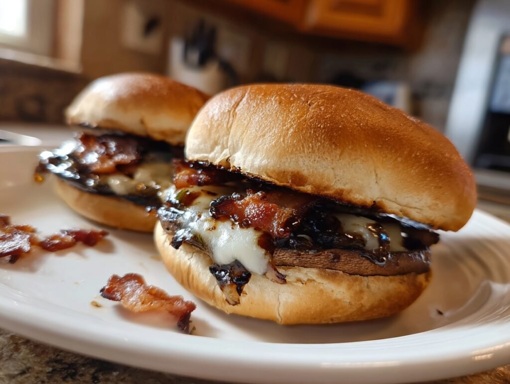 Juicy Portobello Burgers