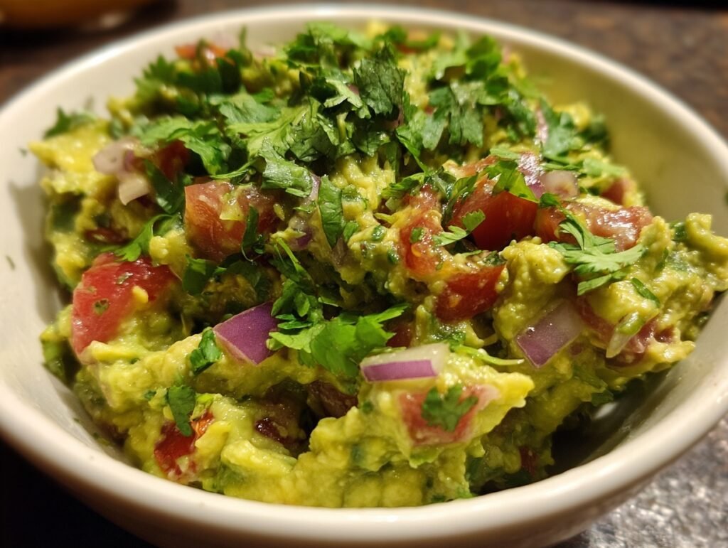 Juicy Summer Guacamole