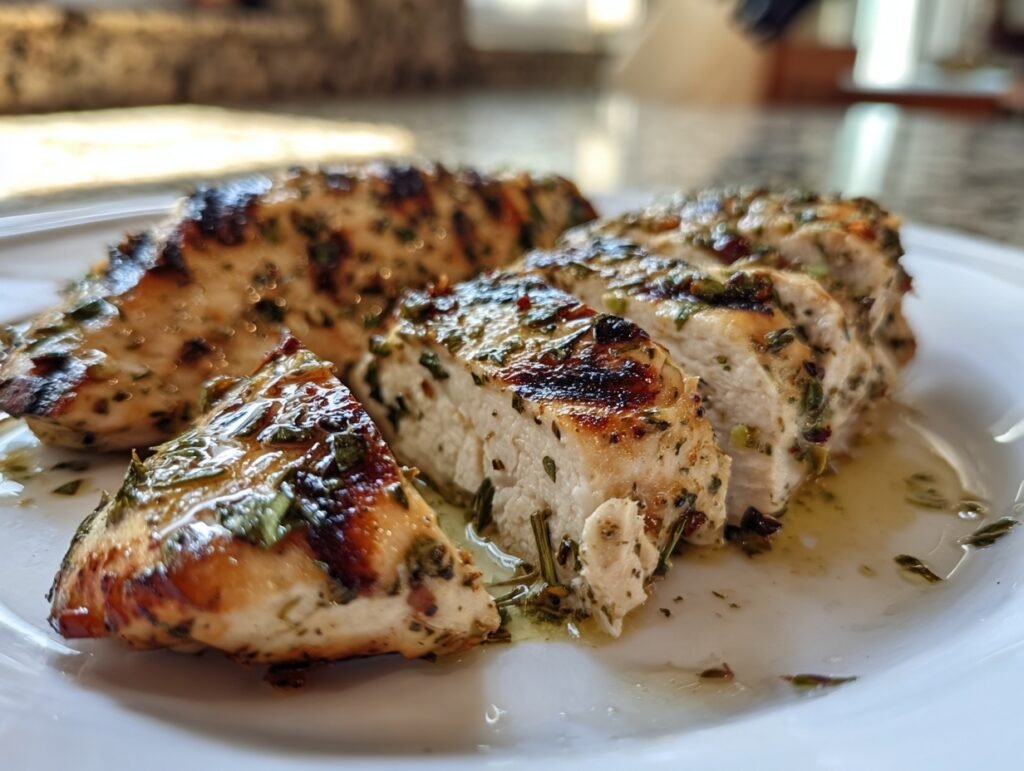Lemon Herb Grilled Chicken Breast