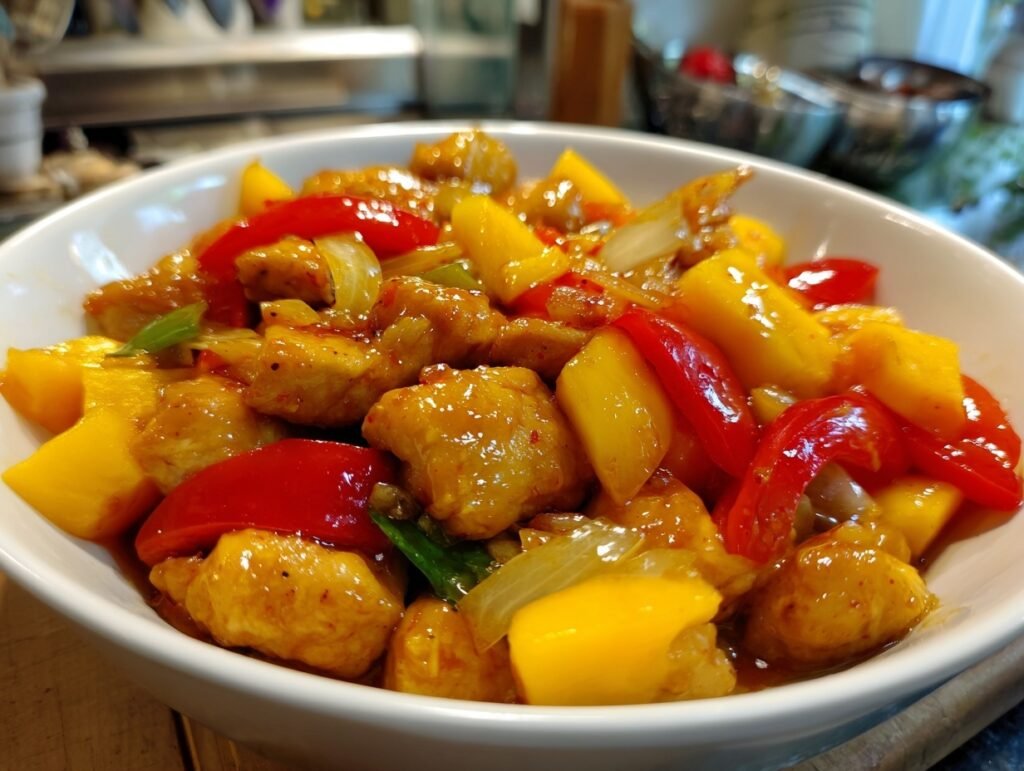 Mango Chicken Stir Fry
