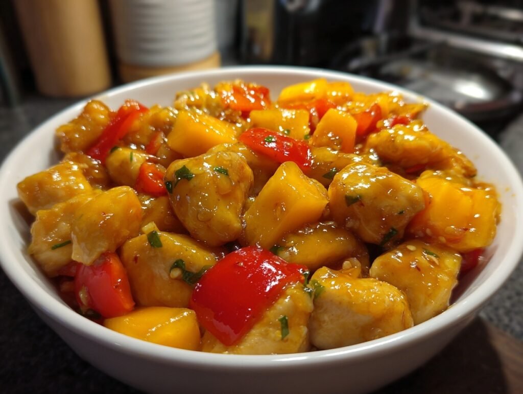 Mango Chicken Stir Fry