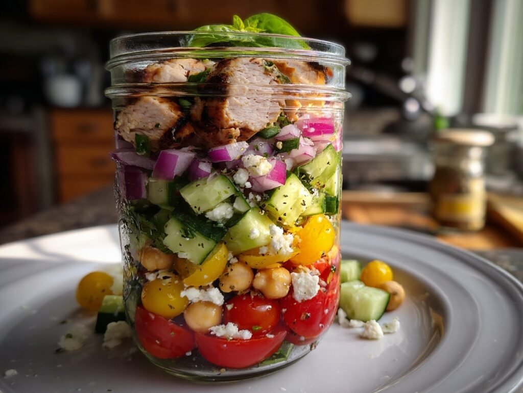Mason Jar Salads