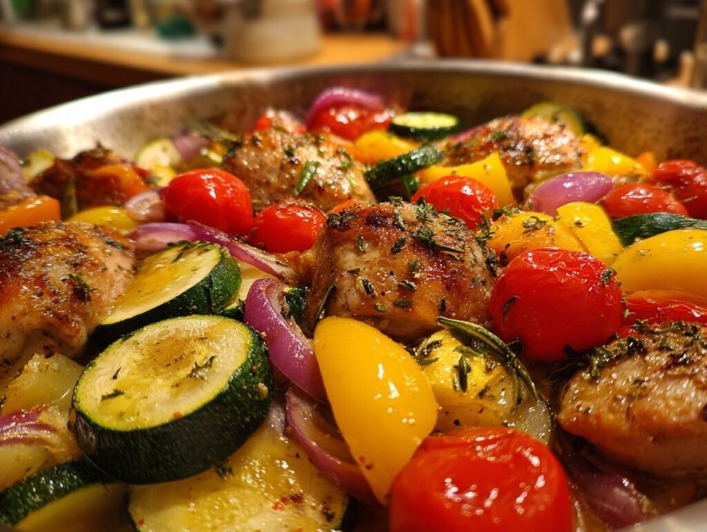 One Pan Chicken Skillet