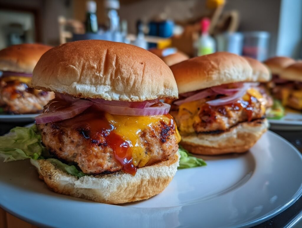 Smoky BBQ Burgers