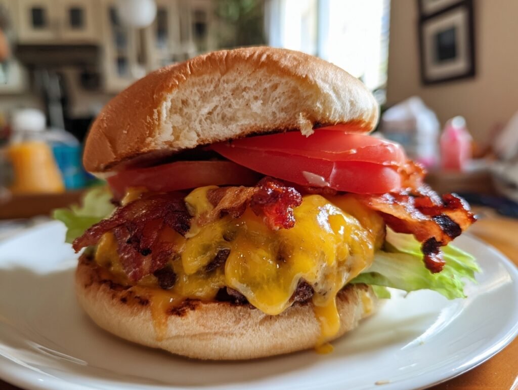 Smoky BBQ Burgers