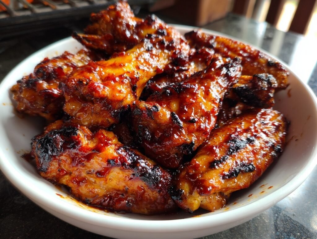Smoky BBQ Chicken Wings
