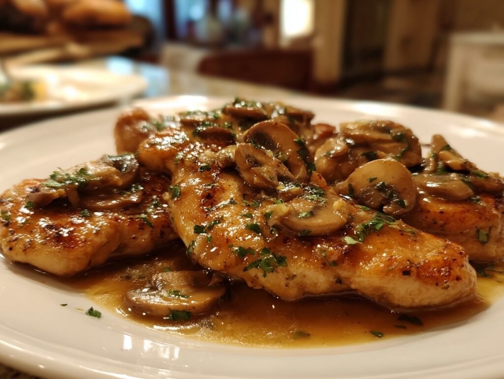 Smoky Chicken Marsala One-Pan