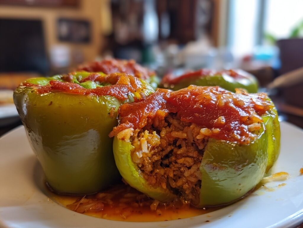 Stuffed Turkey Peppers