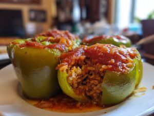 Stuffed Turkey Peppers