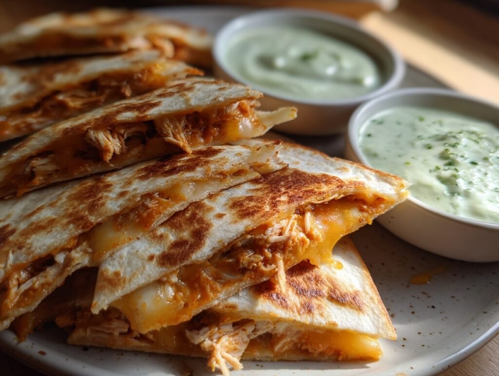 Summer Chicken Quesadillas