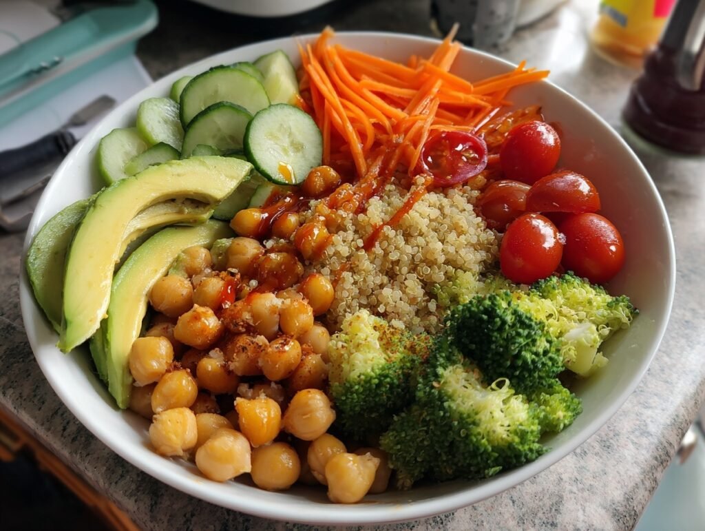 Summer Chickpea Buddha Bowl