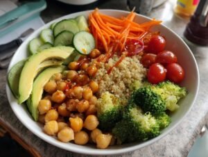 Summer Chickpea Buddha Bowl