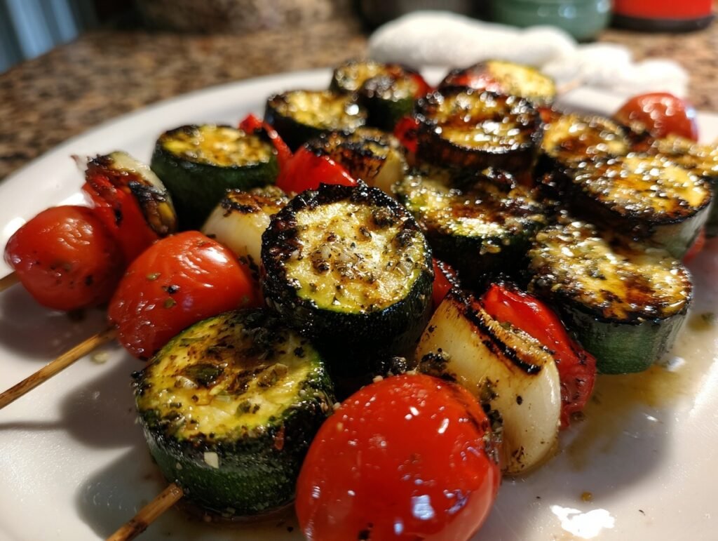 Summer Zucchini Kabobs