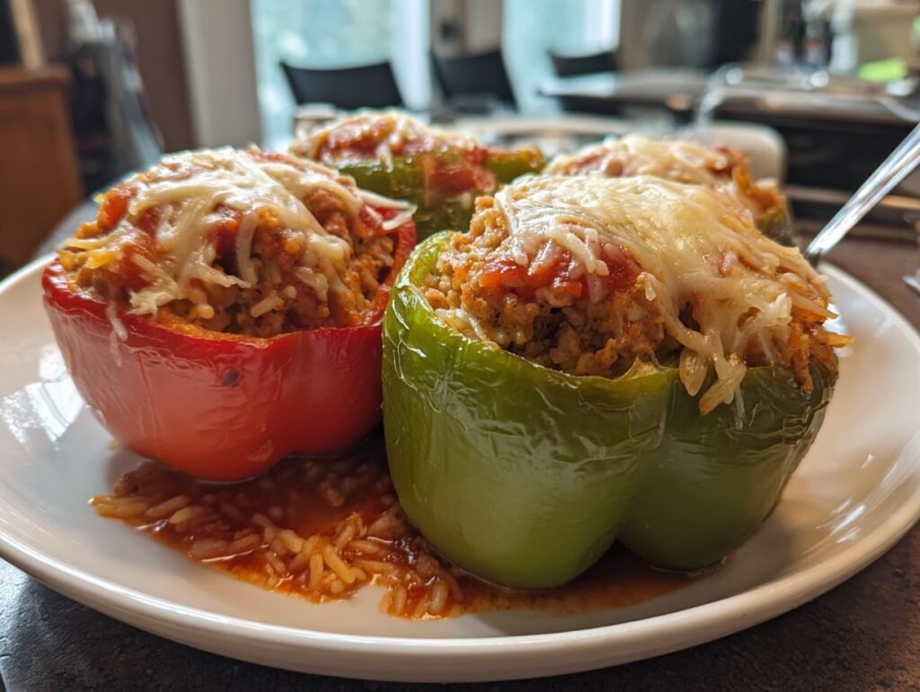 Turkey Stuffed Peppers