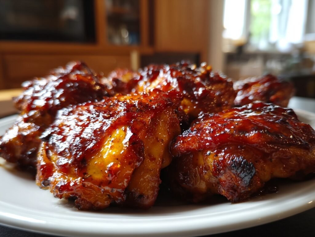 Zesty BBQ Chicken Thighs