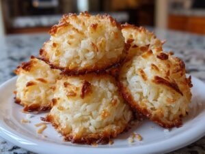 Zesty Lemon Coconut Macaroons