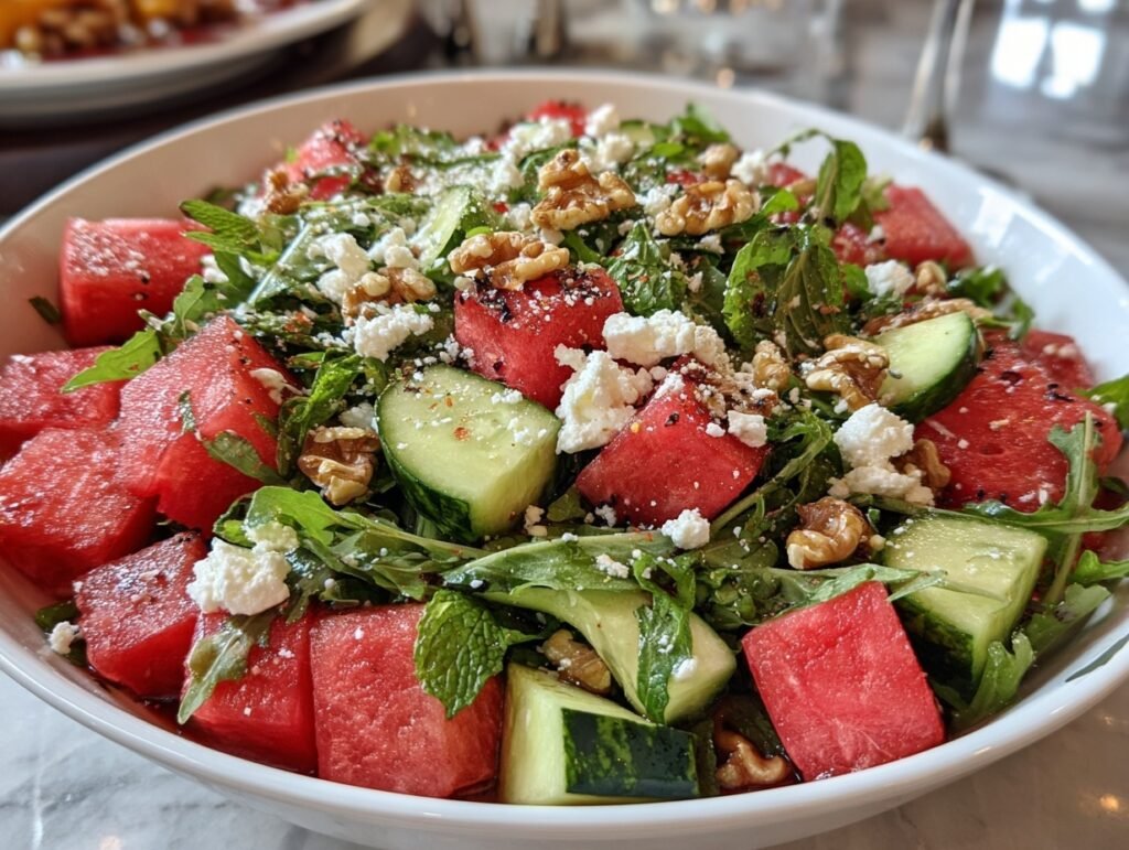 Zesty Watermelon Salad