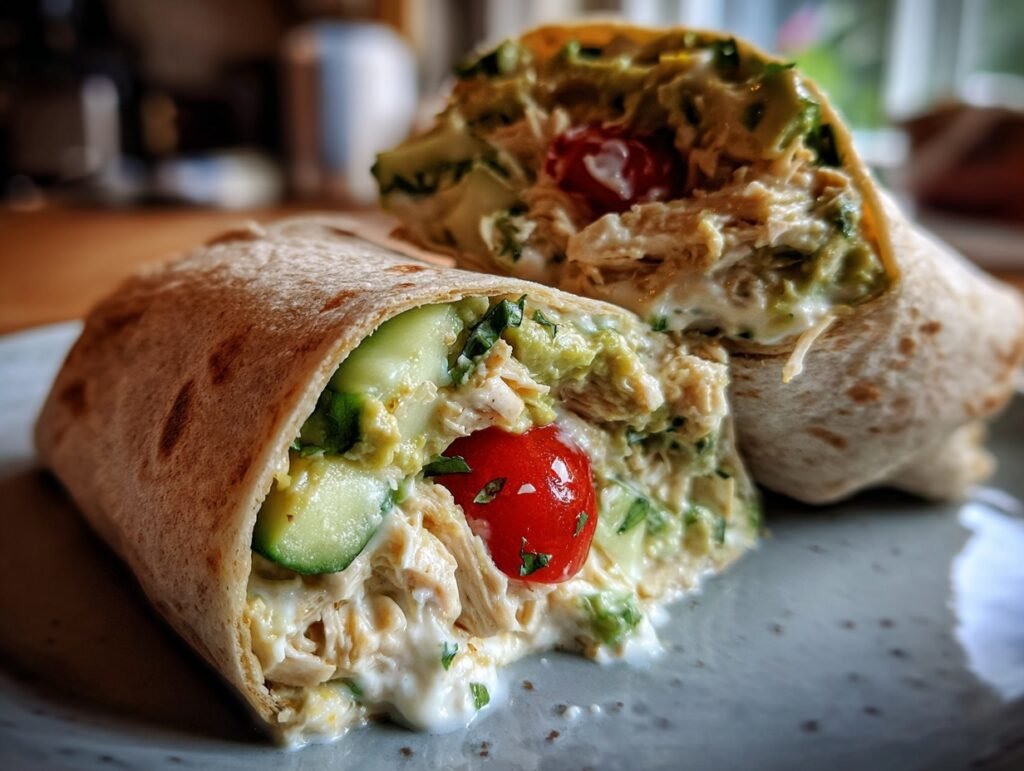 chicken avocado wrap