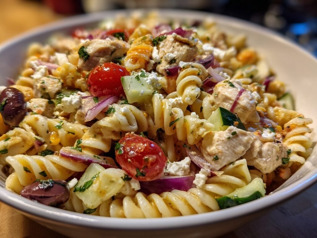 chicken pasta salad