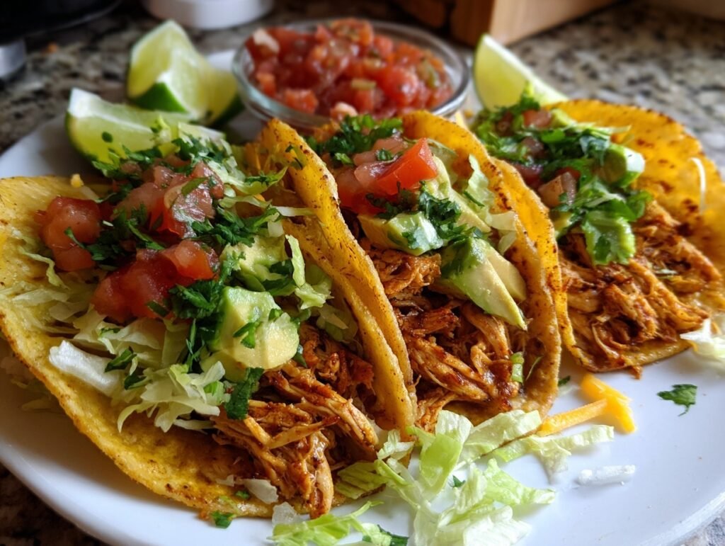 chicken taco bar